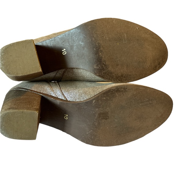 Diba Later on metallic leather bootie size 10 - Picture 5 of 5